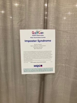 Imposter Syndrome statement