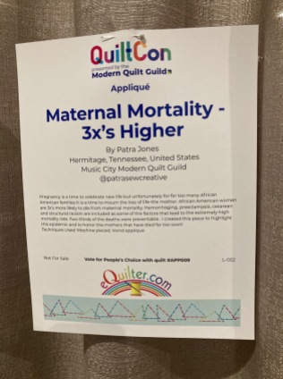 Maternal Mortality statement