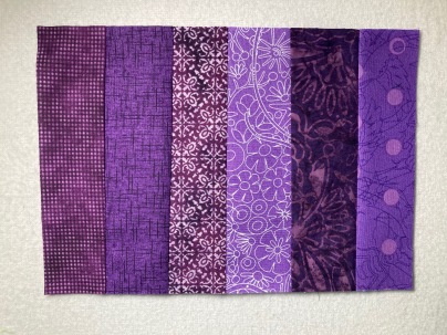 Purple dryer sheet block